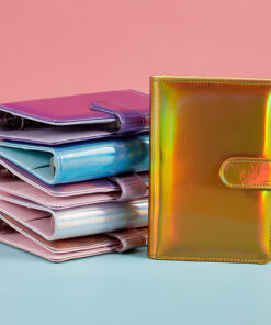 A5 A6 laser colourful macaron notebook cover