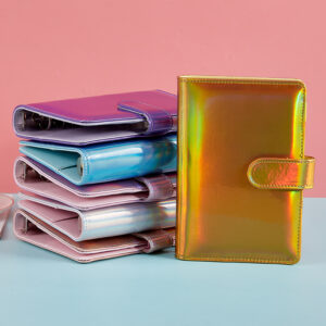 A5 A6 laser colourful macaron notebook cover