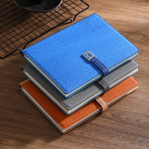 PU cover journal notebook with logo