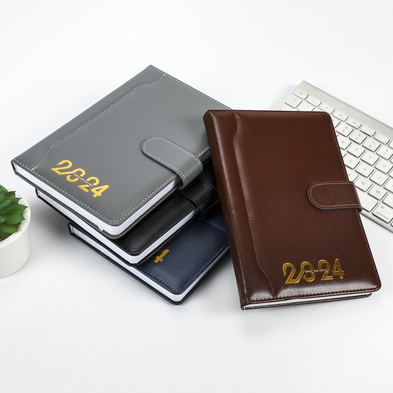 executive diary 2024 RC2413 - PU leather notebook supplier in China