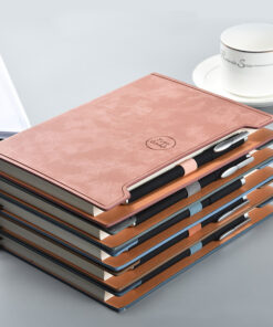 A5 notebook with pen slot