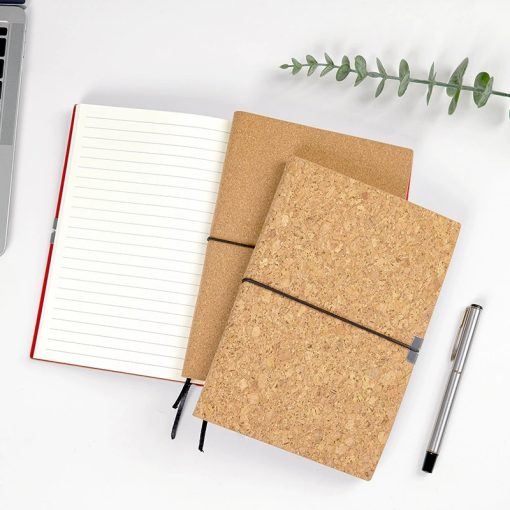 eco-friendly cork notebook