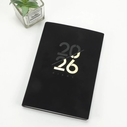 branded planner with logo embossing for corporate use