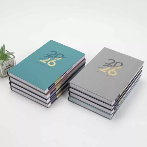 customizable 2026 planner with embossed logo