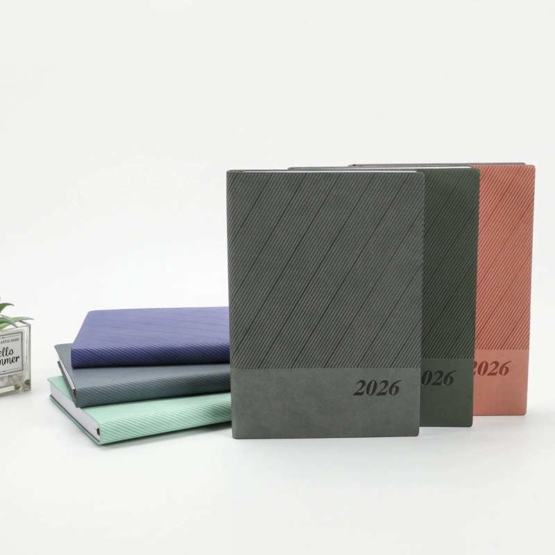 customizable PU diary with company logo embossing