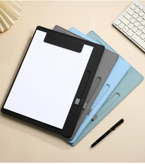Executive Meeting Folders with Pen Holder