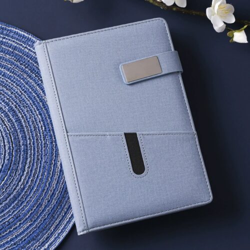 Custom metal logo notebook