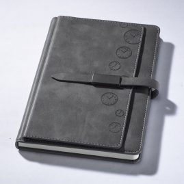 grey journals with lines paper